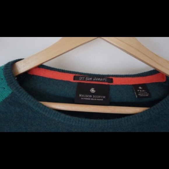 Mason scotch green light sweater - Picture 7 of 7